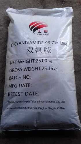 Golden 99 Pure Chemical Grade Water Soluble Powder Form Dicyandiamide