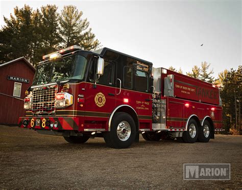 Fire Tankers Marion Custom Fire And Emergency Trucks