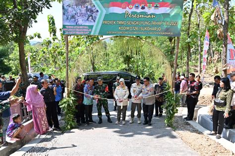 TMMD Sengkuyung Tahap I Di Desa Kedungsono Selesai Ini Yang Dihasilkan