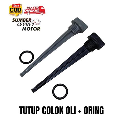 Jual COLOK OLI TUTUP OLI MESIN SET ORING HONDA WIN GRAND SUPRA KARISMA