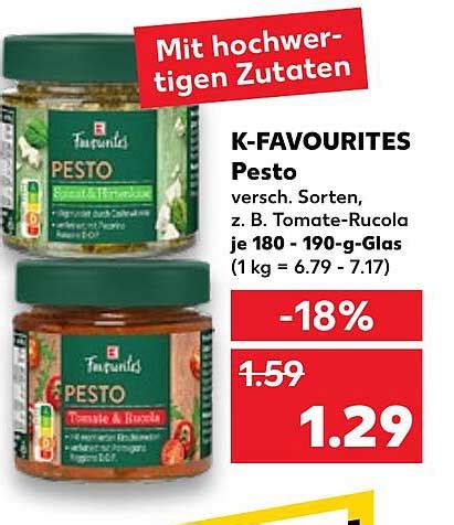 K Favourites Pesto Angebot Bei Kaufland Prospekte De