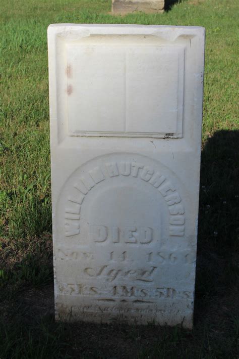 William Henry Hutcherson 1799 1864 Find A Grave Memorial