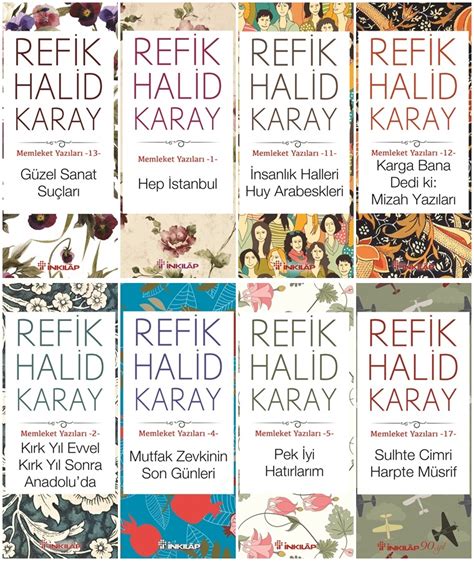 Refik Halid Karay N Memleket Yaz Lar Son Dakika K Lt R Sanat