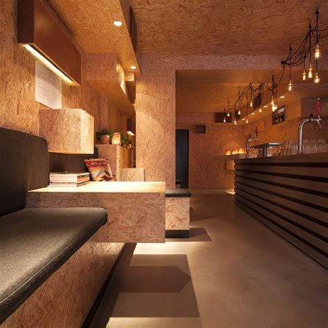 Mash — Amsterdam Chipboard Interior Osb Bar Interior