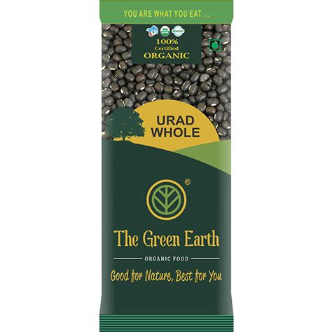 Urad Whole (500gms) - The Green Earth Organic