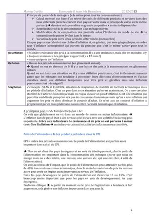 Economie et marchés financiers Les indicateurs de prix PDF