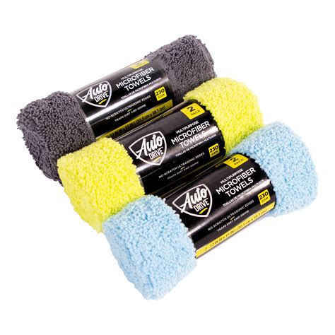 2 Pack 15 X 12 Auto Drive Microfiber Multi Purpose Cleaning Towel