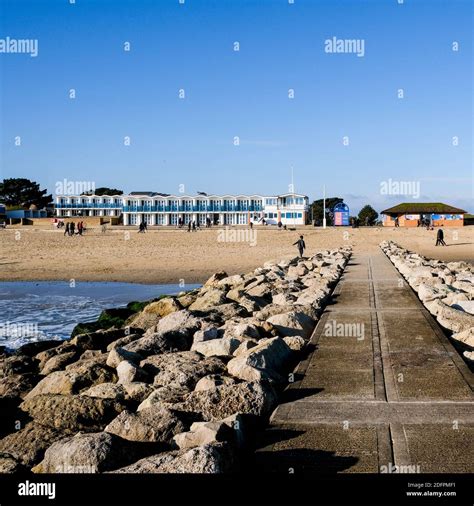 Poole Dorset Uk December 06 2020 Beach Huts On The Sea Shore With