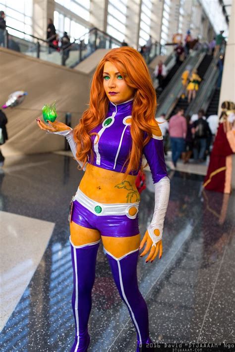 Starfire While Hell Be Nightwing Teen Titans Cosplay Dc Cosplay