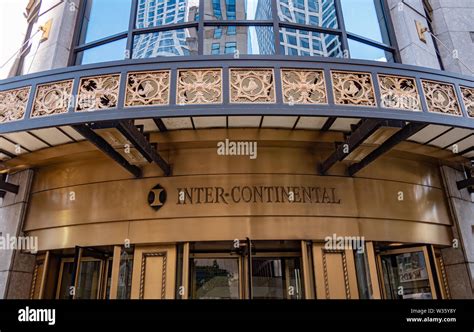 Intercontinental Hotel in Chicago - CHICAGO, USA - JUNE 11, 2019 Stock ...