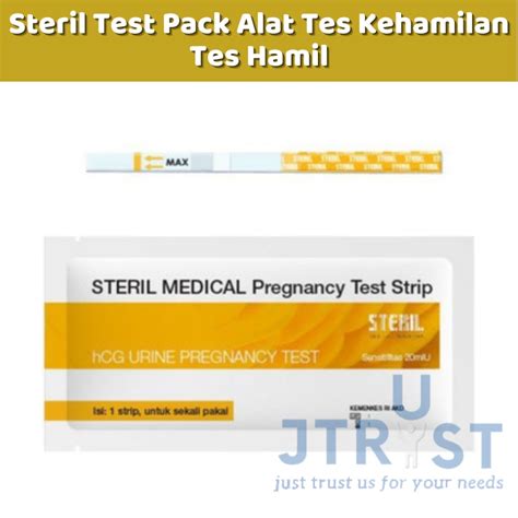 Jual Steril Test Pack Alat Uji Tes Kehamilan Pribadi Shopee Indonesia