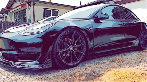 Bagged Tesla Model 3 - YouTube