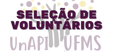 Seleção De Voluntários Para Participar De Ações De Extensãofaculdade