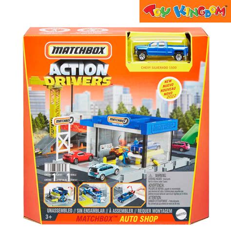 Matchbox Action Drivers Auto Shop Playset Toy Kingdom