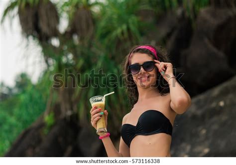 Woman Bikini Tropical Beach Stock Photo 573116338 Shutterstock