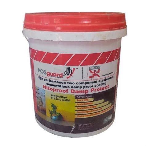 Kg Fosroc Nitoproof Damp Protect Waterproofing Chemical Paste At Rs