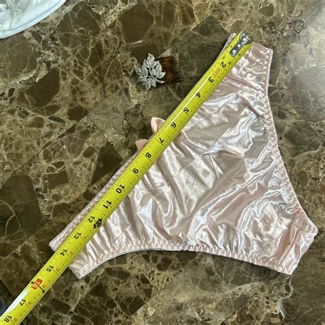 NWOT VTG S Y K Shiny Satin Stl Bikini Sissy Panties Gem
