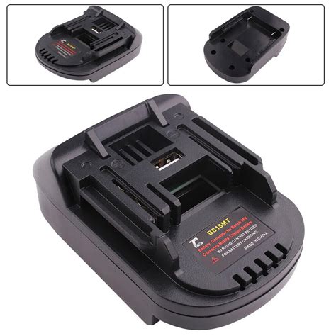 Battery Adapter Fits Bosch 18V Li Ion Convert To Makita 18V Cordless