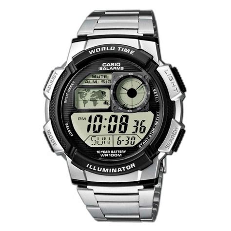 Montre Casio Acier Casio Collection AE 1000WD 1AVEF Homme Sur