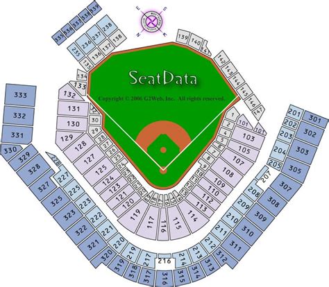 Pnc Park Seating Map With Rows Cabinets Matttroy