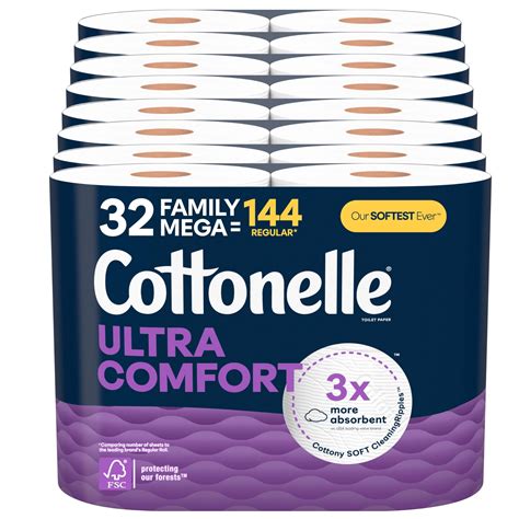 Cottonelle Ultra Comfort Toilet Oif8 Paper With Cushiony