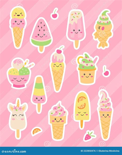 Ice Cream Stickers Cute To Satisfy Your Sweet Tooth