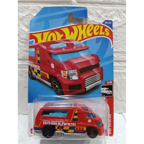 Jual HOT WHEELS HW RAPID RESPONSE MERAH Shopee Indonesia