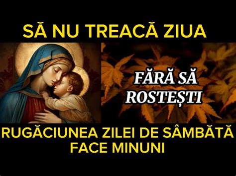 Rug Ciunea Zilei De S Mb T Rug Ciune Scurta Dar Puternica Pentru O