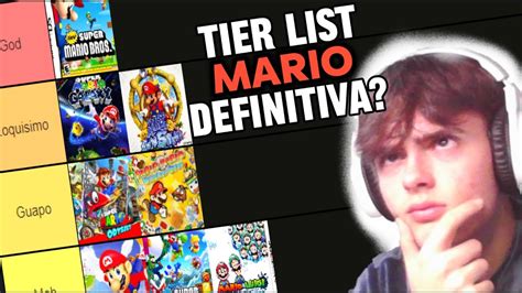 Tier List Definitiva De Super Mario Youtube