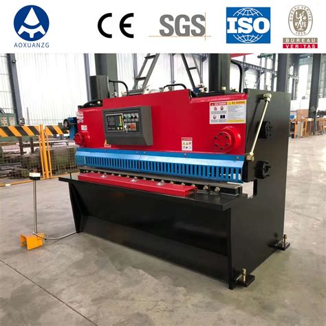 Thick Plate Mm Hydraulic Automatic Cnc Guillotine Sheet Metal Shear