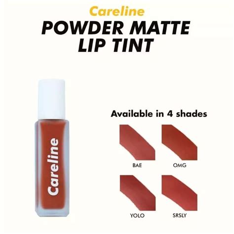 Careline Powder Matte Lip Tint Shades Shopee Philippines