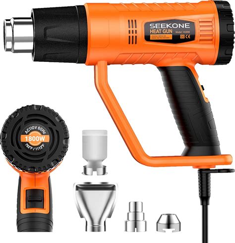 Amazon Co Jp Seekone Heat Gun W Heavy Duty Hot Air Gun Kit With