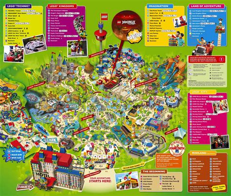 Legoland malaysia map - Map of legoland malaysia (South-Eastern Asia - Asia)