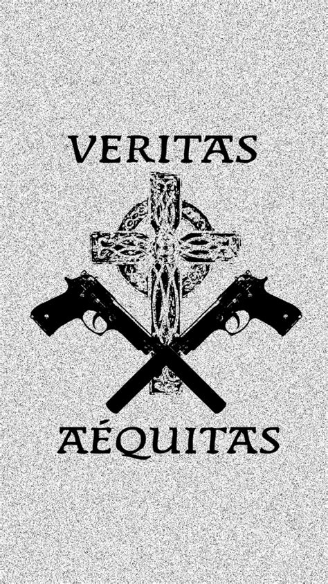 Boondock Saints Tattoos Veritas Aequitas Font - 750x1334 Wallpaper - teahub.io