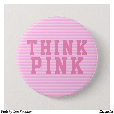 Pink 75 Cm Round Badge Zazzle