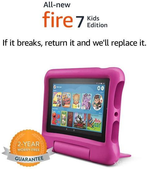 New Fire 7 Kids Edition Tablet, 7 Inch, 16 Gb