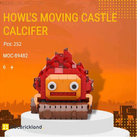 Howl S Moving Castle Calcifer Mocbrickland Movies And Games With