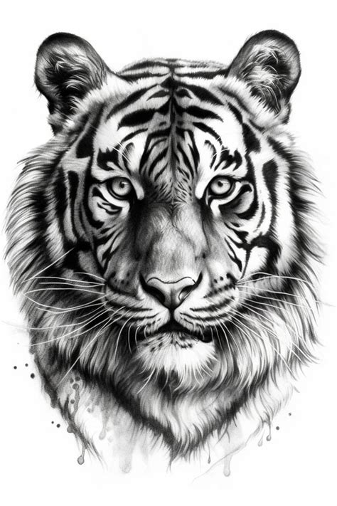 Awesome Tiger Tattoo Tattoo Sketch Tiger Tattoo Design Tiger Tattoo