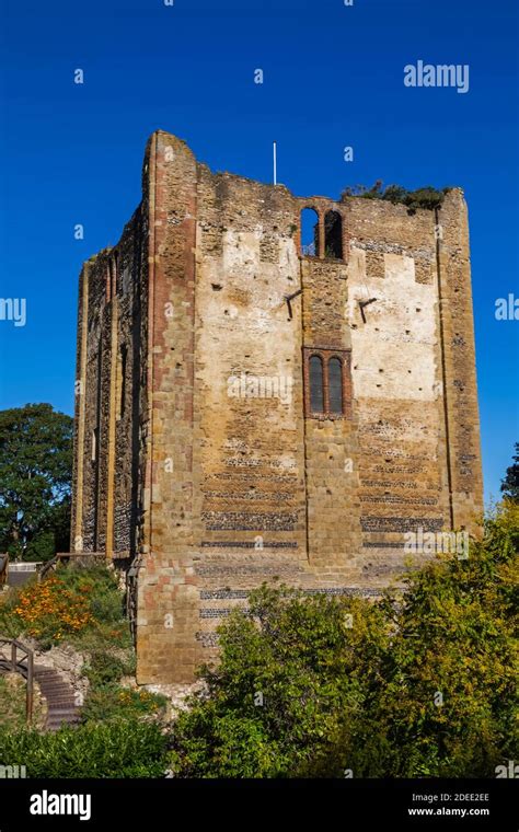 England Surrey Guildford Guildford Castle Stock Photo Alamy