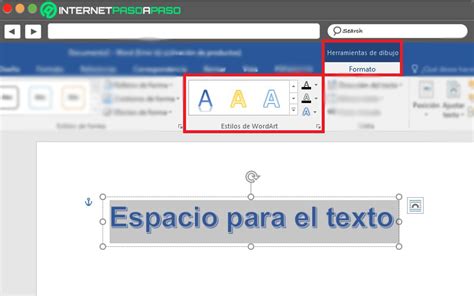 Formato de WordArt en Word Guía Paso a Paso 2025