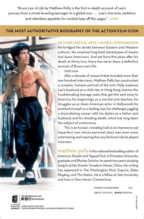 Bruce Lee Book By Matthew Polly Official Publisher Page Simon