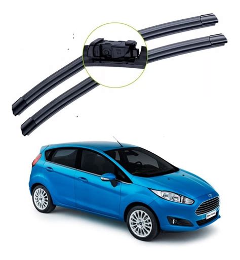 Palheta Limpador Silicone Dianteira Ford New Fiesta Mexicano