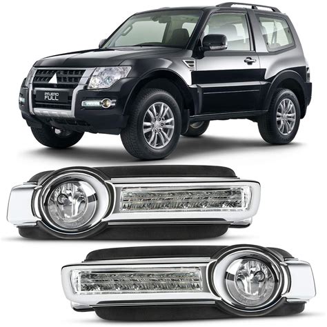 Buy Dlaa Fog Lights Led Daytime Running Light Drl For Mitsubishi