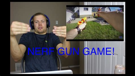 Nerf Meets Call Of Duty Gun Game First Person Review Youtube