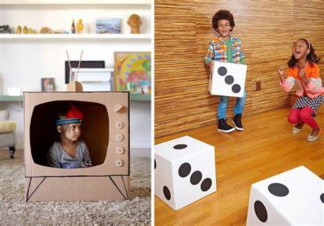 Juegos Hechos Con Cajas De Cart N M S Chicos Juegos De Cajas