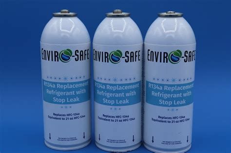 Enviro Safe Auto A C R134a Replacement Refrigerant With Stop Leak 3