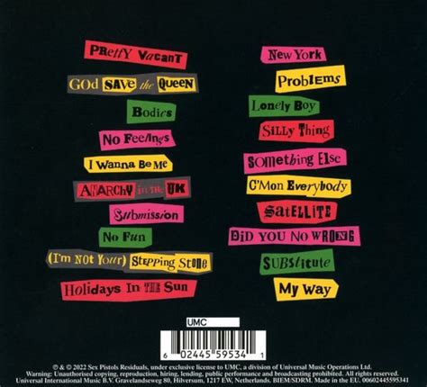 Sex Pistols The Original Recordings CD Jpc