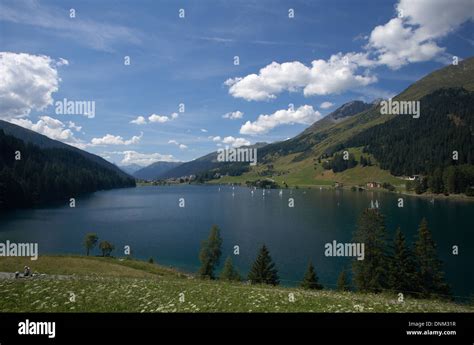 View of lake davos hi-res stock photography and images - Alamy