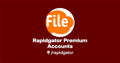 Rapidgator Premium Accounts Linktree