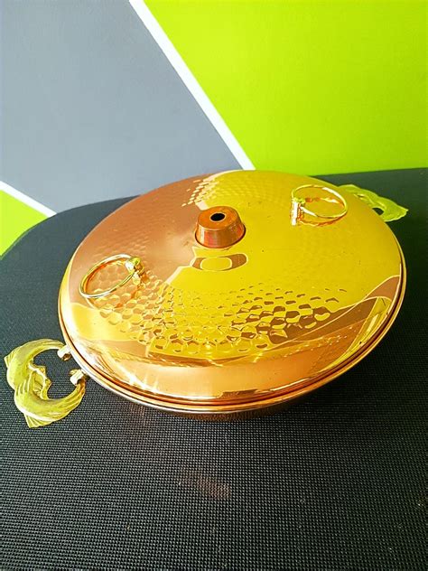 Japan Surplus Copper Shabu Shabu Nabe Hot Pot Pan Furniture Home Living Kitchenware